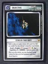 Establish Trade Route - NG - Star Trek Cards #10Q