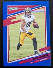 2021 Donruss Football James Conner Blue Press Proof Parallel #21 Cardinals