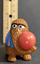 Applause Snuffy Snuffleupagus Red Ball 4" Sesame Street Muppets Inc PVC Figure