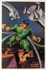 Dr Octopus Speedball Marvel Masterpieces Comic Poster Art Pin-Up Original Jusko