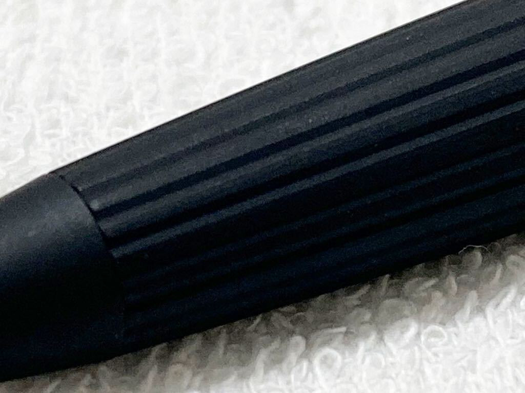 JORG HYSEK Matte Black Ballpoint Pen wz/Box,Manual Leather cap