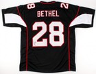 Justin Bethel Signed Cardinals Jersey (JSA COA) 3×Pro Bowl Cornerbck (2013-2015) — photo 1
