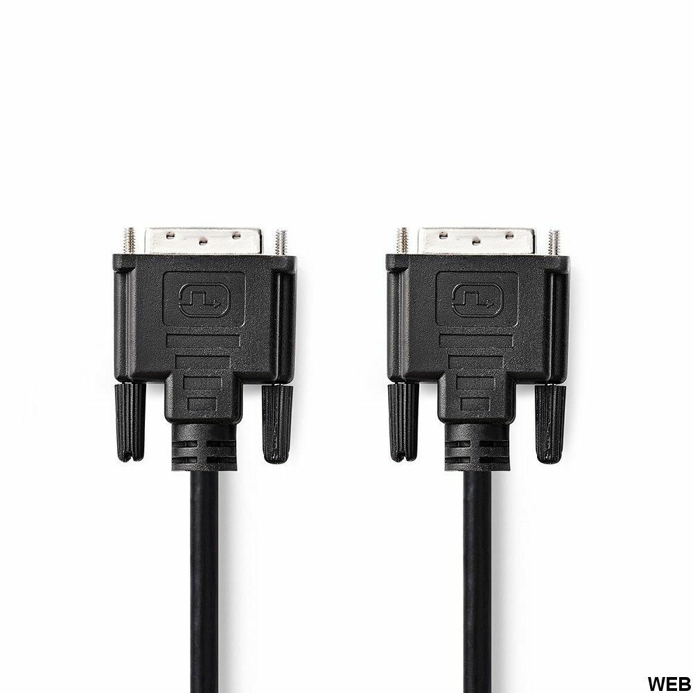 Cavo DVI Maschio DVI-D 24+1 Pin Maschio DVI-D 24+1 Pin 10m