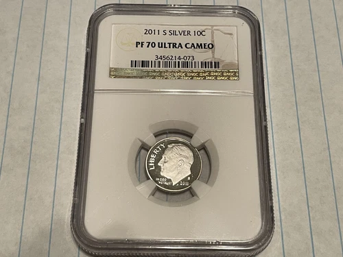 2011 S NGC PF 70 ULTRA CAMEO DIME