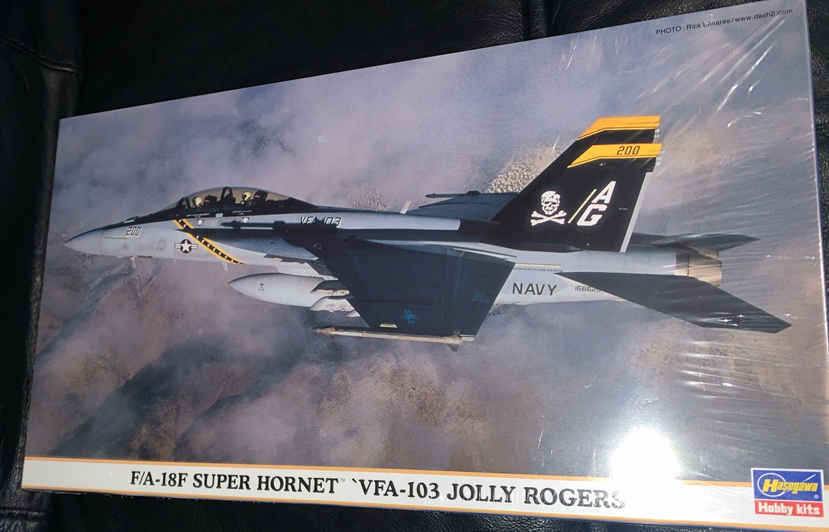 Hasegawa F/A-18F Super Hornet VFA-103 Jolly Rogers SEALED 1/72