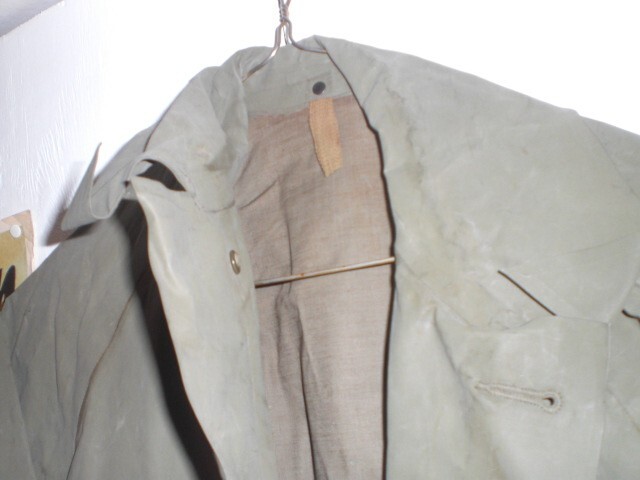 【ヴィンテージ】 1950's Military Rain Coat Monkey Depot - Coat: DiD Japanese Army Raincoat (Slightly