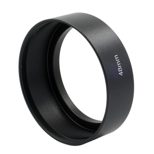New 48mm Metal Lens Hood + 55mm Cap for Canon Canonet QL17 GIII - Picture 5 of 9
