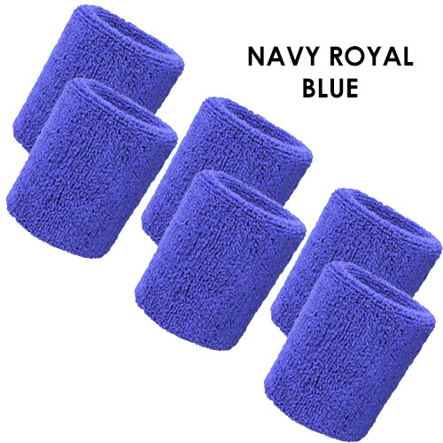 Wrist Sweatbands Unisex NEW Wristband Sports Tennis Squash Badminton Gym Running - Picture 32 of 36