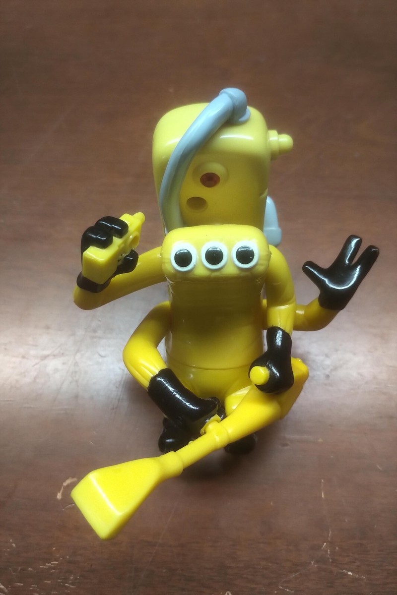 モンスターズインク ハッピーセット　2001 CDA エージェント　フィギュア ハズブロ モンスターズ・インク CDAエージェント スケアリー