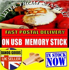 CREATE YOUR OWN CUSTOMISED LETTER FROM SANTA KIT Schools Clubs Family USB STICK