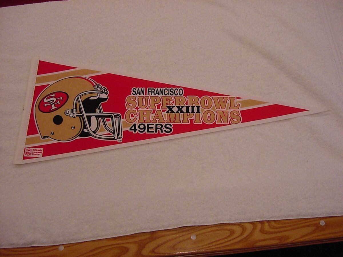 VINTAGE San Francisco 49er's Super Bowl XXIII Champions Full VINTAGE San Francisco 49er's Super Bowl XXIII Champions Full