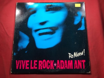 A2-42 ADAM ANT Vive Le Rock ... 12  SINGLE ... 1985 ... 49-05261