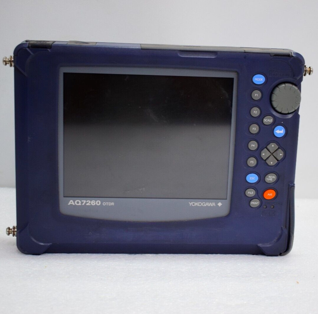 YOKOGAWA AQ7260 OTDR OPTICAL TIME DOMAIN REFLECTOMETER 813920300