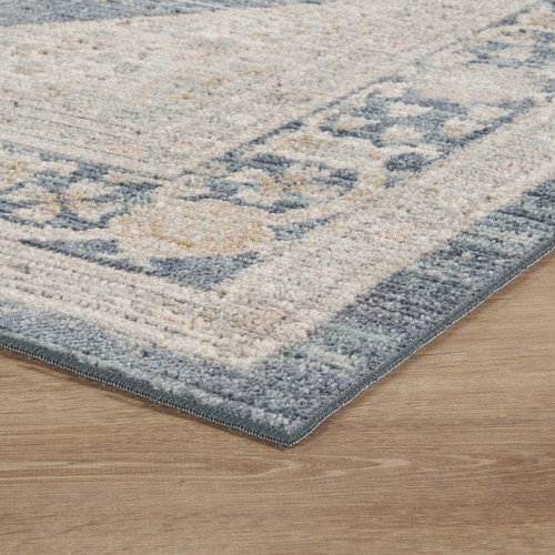 Maia Orchid Washable Area Rug Traditional Floral Oriental Non Slip Rug Low Pile - Picture 20 of 28