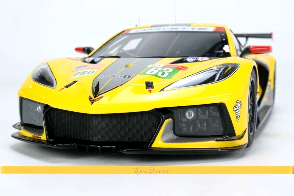 1:18  2021 Chevrolet Corvette C8R LeMans #63 Taylor Garcia Castburg Top Speed Bx