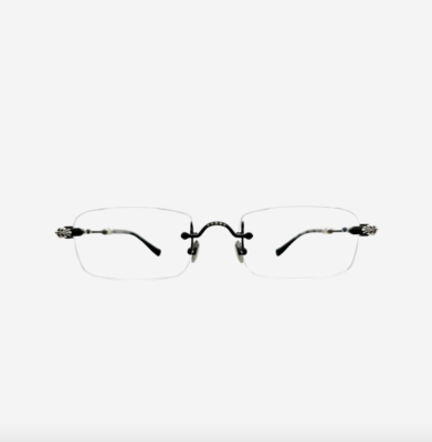 Chrome Hearts Pills III Matte Black Plastic Eye Glasses Frame