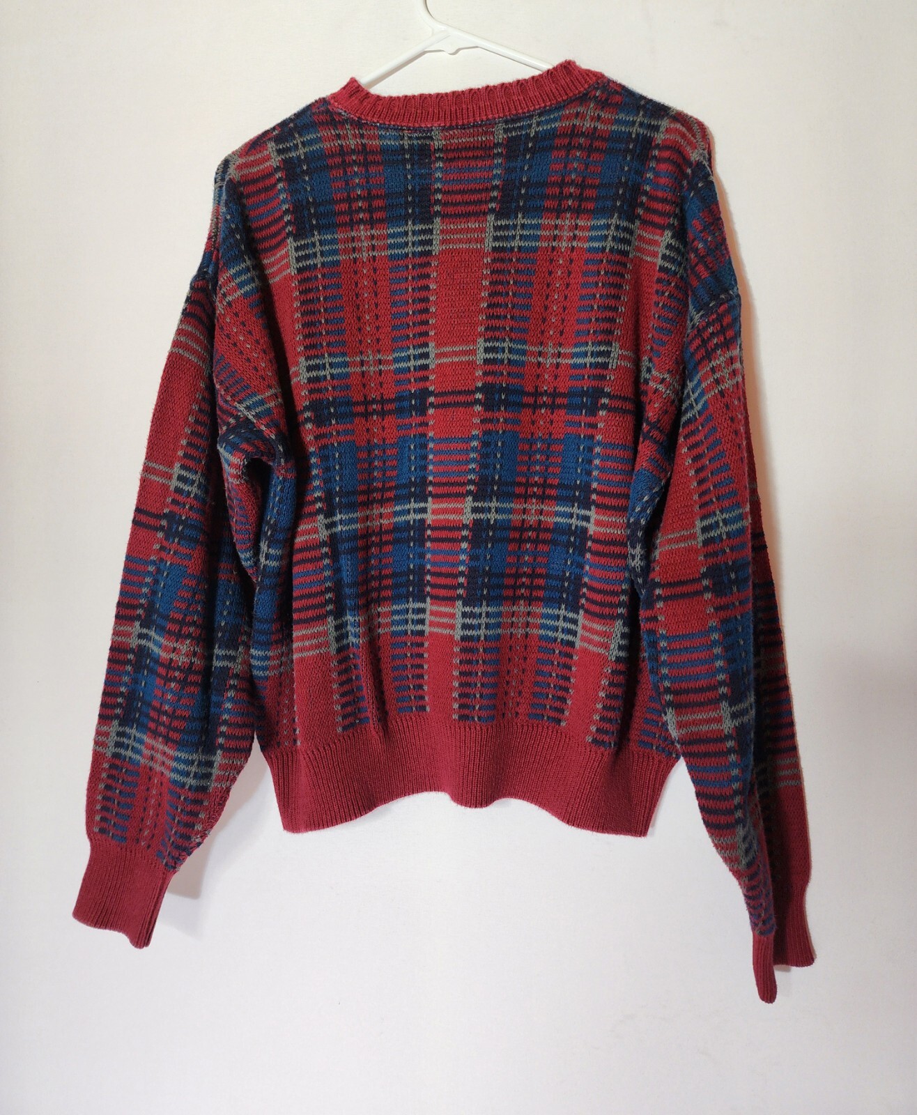 Pendleton Sweater Size Medium Multi-Colored Plaid… - image 2