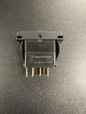 VJD1-2 Carling ON/OFF/ON double pole rocker switch with Raised Bracket NEW