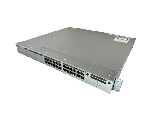 Switch Cisco WS-C3850-24T-S 24x 1GbE 2x PSU 350W - Zdjęcie 2 z 5