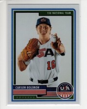2023 Panini USA Stars & Stripes #22 Carson Bolemon