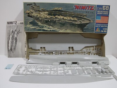 NICHIMO MAQUETTE KIT porte avions NIMITZ bateau de guerre WWII 30cm NICHIMO MAQUETTE KIT porte avions NIMITZ bateau de guerre WWII 30cm