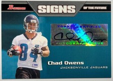 2005 Bowman Signs of the Future Autographs Football Card #SFCO Chad Owens  Jets