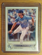 2022 Topps Series One Jackson Kowar #264 Rookie Card - Kansas City Royals