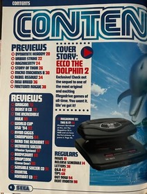 SEGA Magazine #7 July 1994 | Official | Ecco the Dolphin 2 | Mega Drive | MegaCD