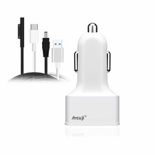 140W 102W 90W 65W 44W Surface Pro 7 Car Charger Surface Pro7 Car Power Adapter