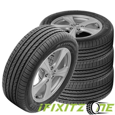4 Goodyear Triplemax 205/55R16 91V Tires, Touring, All Season, Brand New