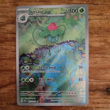 🔥Pokemon - Ivysaur - 167/165 - Illustration Rare - S & V: 151 - NM🔥 on eBay