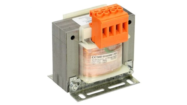 TMB60/115V Transformator Sieciowy 60VA, 230VAC, 115V śRubowy IP00-image