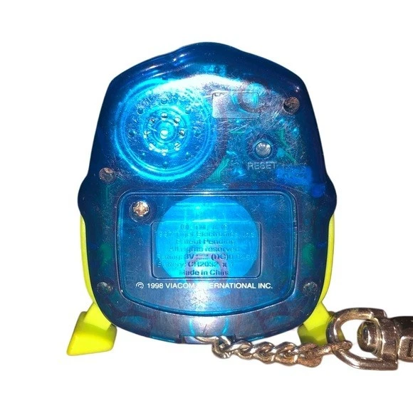 De colección 1998 Tiger Giga Mascotas Rugrats Mascota Digital con Pies y Mosquetón *FUNCIONA Foto 4 de 4