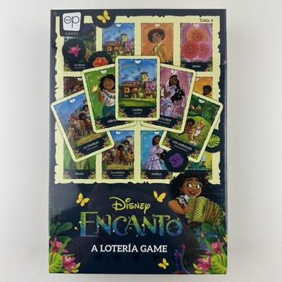 Disney Encanto A Loteria Game English-Spanish Version of Bingo USAopoly NEW