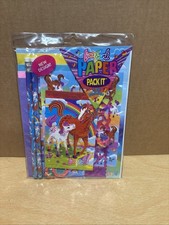 Lisa Frank Paper Pack It Horse Stationery Stickers Pencils Ruler Erasers Sealed