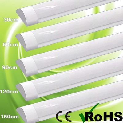 LED Feuchtraumleuchte Wannenleuchte Werkstattlampe Keller Röhren 60/90/120/150cm