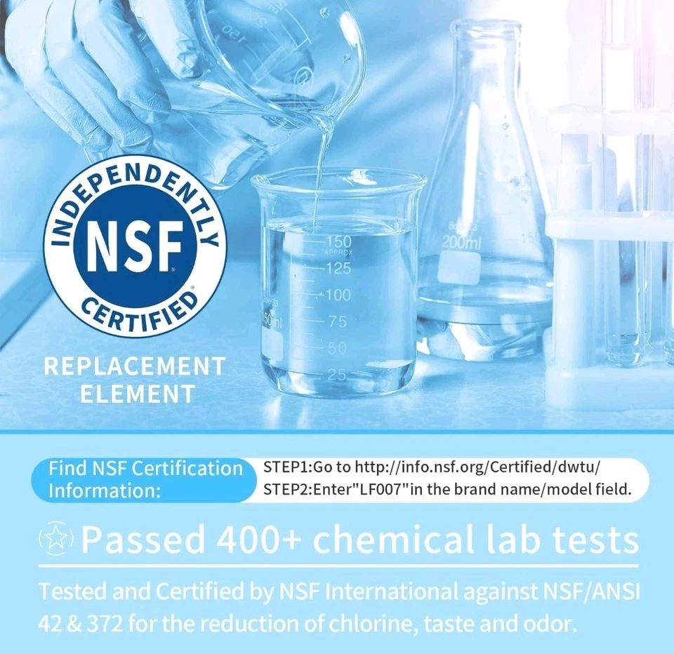 Lifefilter Replacement for MWF Refrigerator Water Filters - 1 Pack - Image 2 of 4