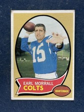 1970 Topps #88 Earl Morrall Baltimore Colts VG