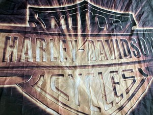 HARLEY DAVIDSON 3'X5' FLAG BANNER MAN CAVE SHOP GARAGE WALL DECOR