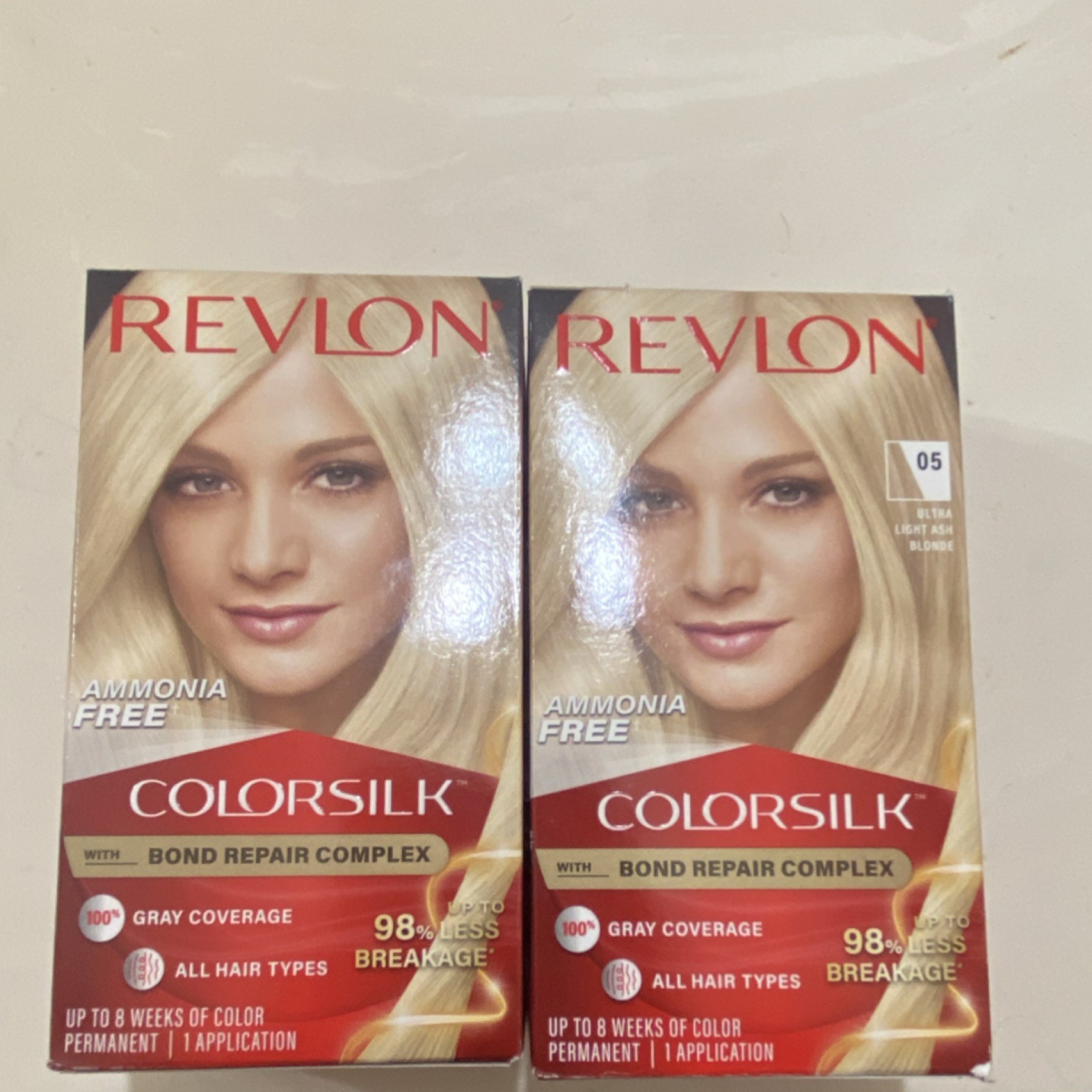 Silk Ultra Light Ash Blonde Hair Dye Ammonia-free Bond Repai