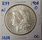 1904-O Morgan Silver Dollar - A696