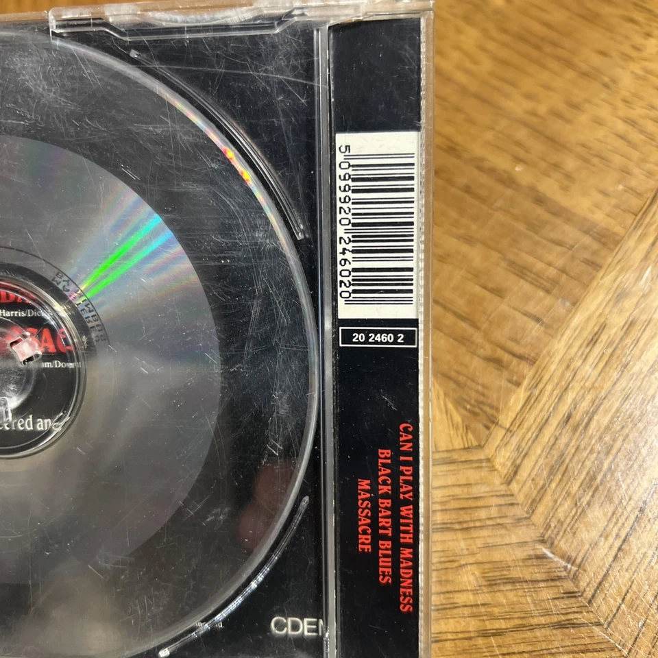 IRON MAIDEN Can I Play With Madness Original EMI Maxi Single CD Excellent Foto 3 de 4