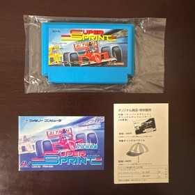 NES Completed Paperboy Super Sprint Famicom Oni Altron JPN  Vintage Limited Edit