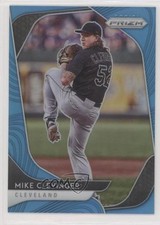 2020 Panini Prizm Tier II Mega Box Carolina Blue Prizm Mike Clevinger #129 2qw