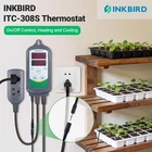 Inkbird Temperature Controller Outlet ITC-308S NTC Sensor Removable Heat Cool US