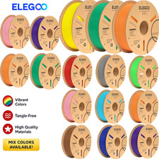 Buy 6 Get 4 Free,Add 10 ELEGOO PLA 3D Printer Material Filament 1.75mm US