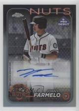 2024 Topps Pro Debut Chrome Auto Jonny Farmelo #PDC-67 Auto 1f8