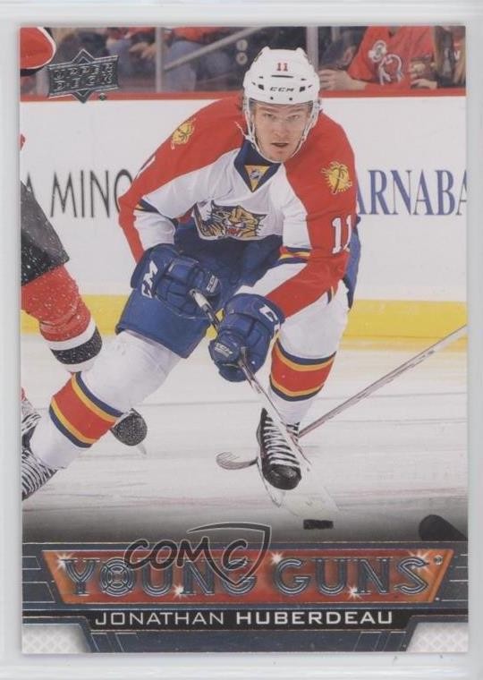 2013-14 Upper Deck Young Guns Jonathan Huberdeau #222 i9o