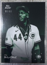 Topps Black & White 2025 Elly De La Cruz #071 Green /99 Cincinnati Reds