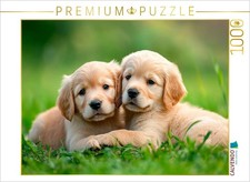 CALVENDO Puzzle Golden Retriever Freunde f rs leben  1000 Teile Lege-Gr  e 64  